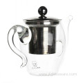 Clear Glass Teapot With Infuser